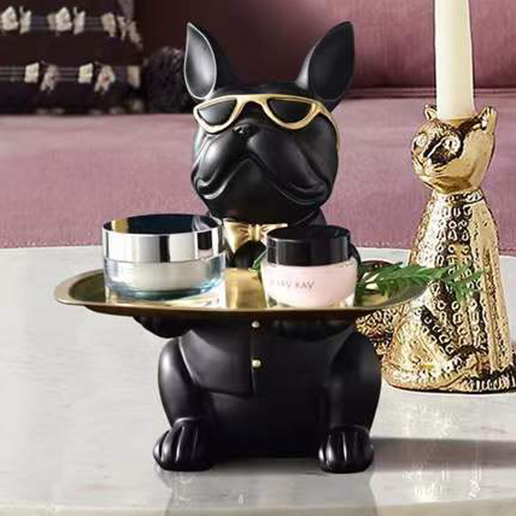 French Bulldog Statue Home Decoration Sculpture