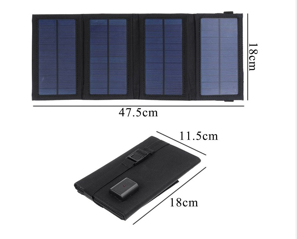 Folding Solar Charger Pocket direct charging mobile power supply