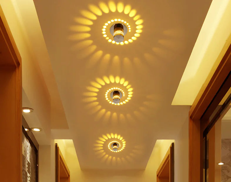 Modern LED Color-Changing Corridor Wall Light