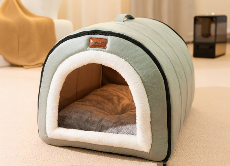 Portable Pet House Warm Nest, Sized Dog Cat Nest