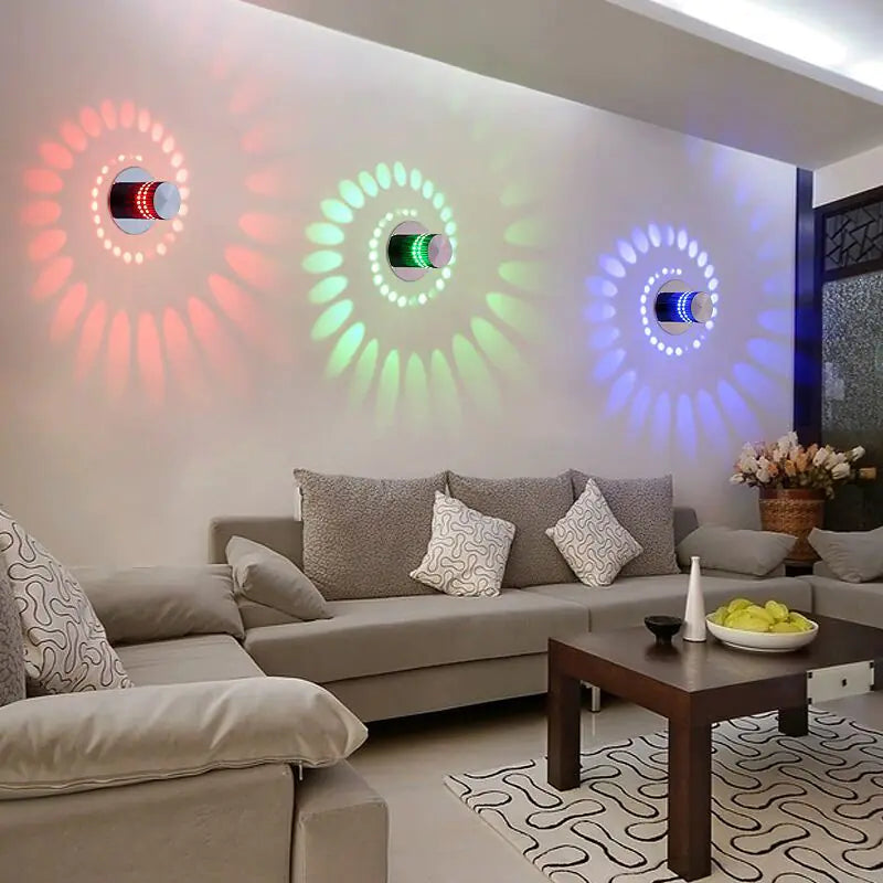 Modern LED Color-Changing Corridor Wall Light