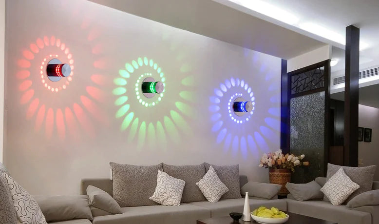Modern LED Color-Changing Corridor Wall Light