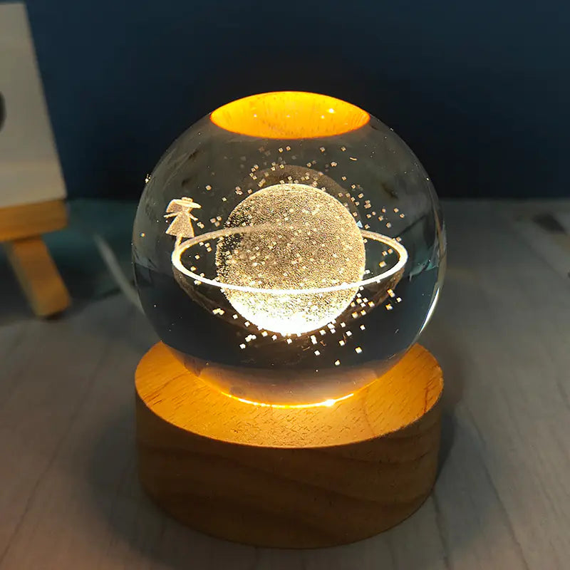 USB Night Light Crystal Ball
