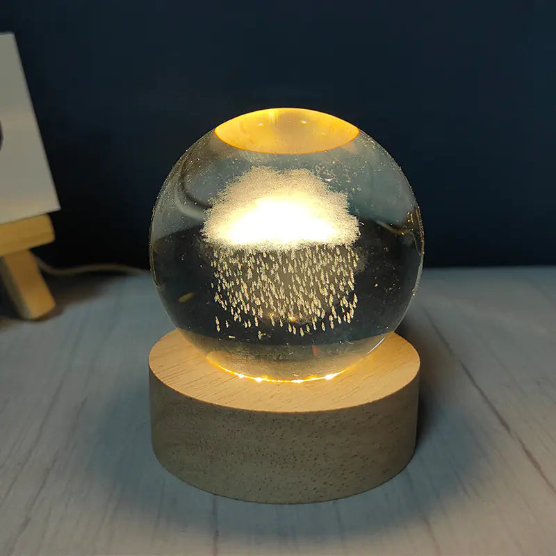 USB Night Light Crystal Ball