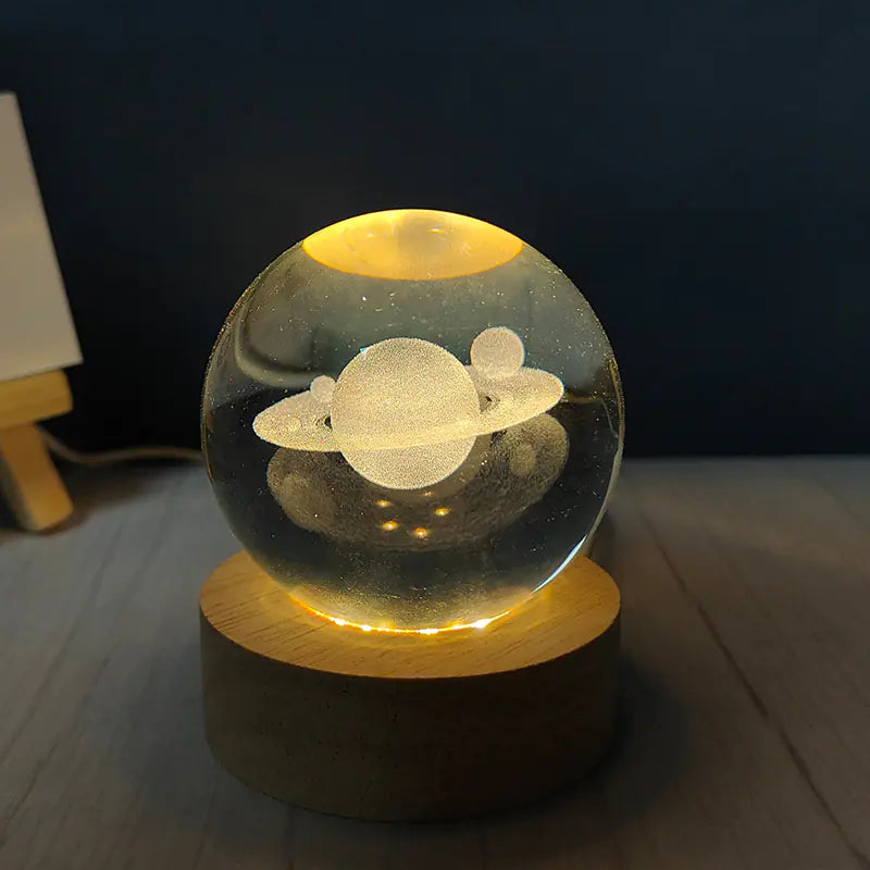 USB Night Light Crystal Ball