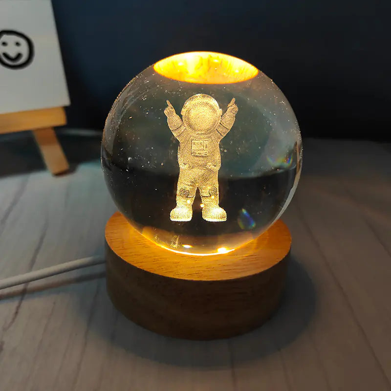USB Night Light Crystal Ball