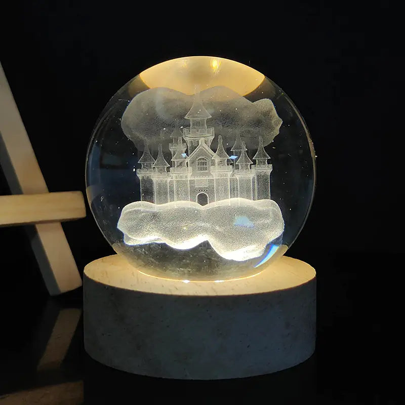USB Night Light Crystal Ball