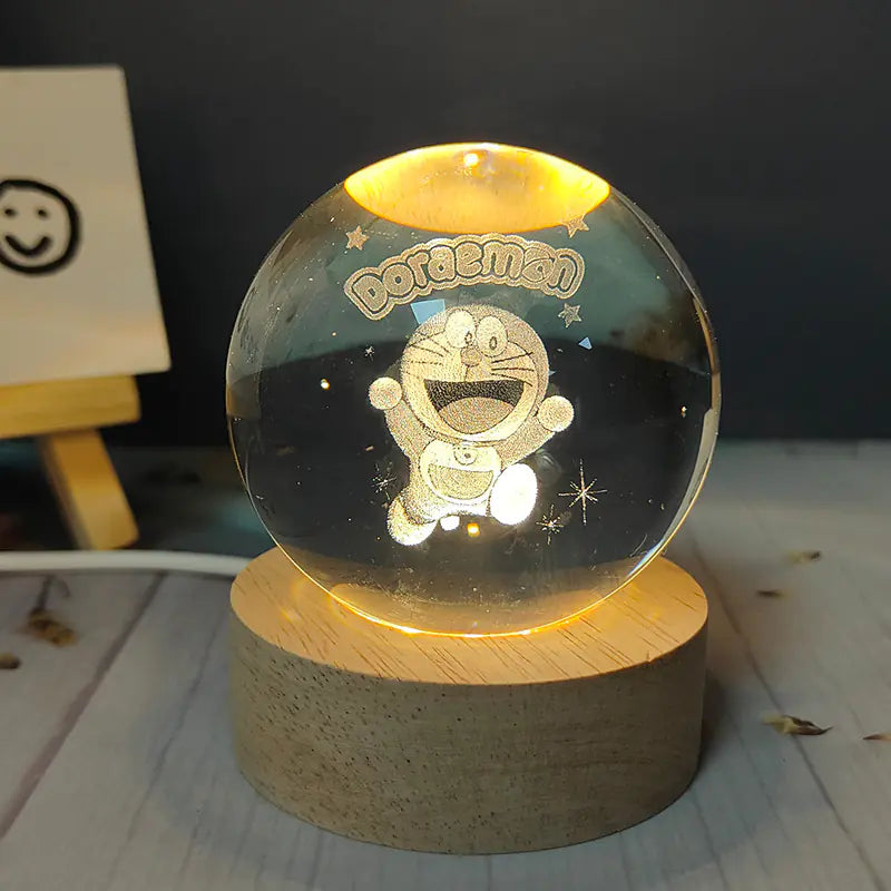 USB Night Light Crystal Ball