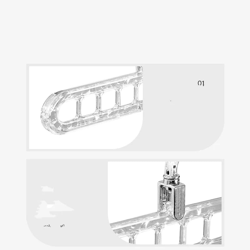 Hanger Multi Directions 9-Slot for Clothes Organzing